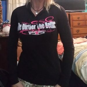 Racing Dirty lightweight hoodie